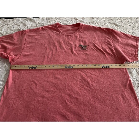 Crown & Ivy Duck Hunting Dog Theme Chocolate Labrador T-Shirt Cotton Mens 2XL - Picture 4 of 9